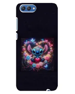 Чохол для Huawei Honor 10 (COL-AL00) з картинкою «Stitch у квітах» Чохол для Huawei Honor 10 (COL-AL00) з картинкою «Stitch у квітах»