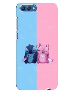 Чохол для Huawei Honor 10 (COL-AL00) з картинкою «Stitch та Angel Love» Чохол для Huawei Honor 10 (COL-AL00) з картинкою «Stitch та Angel Love»