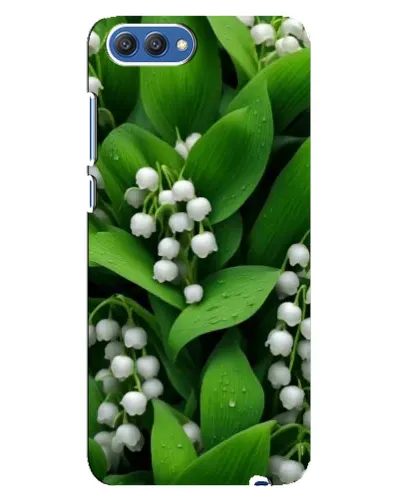 Чехол для Huawei Honor 10 (COL-AL00) с картинкой «Ландыши в зелени»