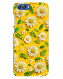 Чехол для Huawei Honor 10 (COL-AL00) с картинкой «Ромашковое солнце»