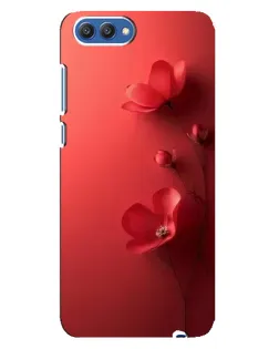 Чехол для Huawei Honor 10 (COL-AL00) с картинкой «Маковые соцветия»