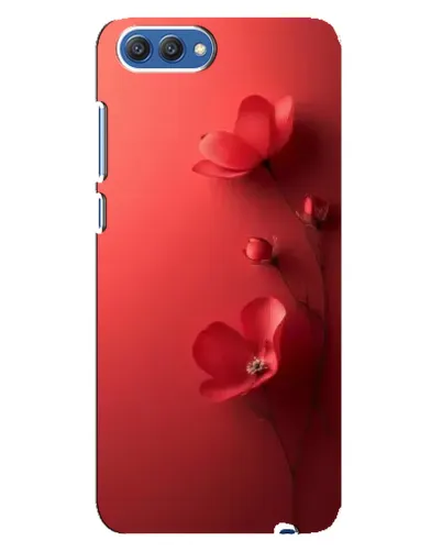 Чехол для Huawei Honor 10 (COL-AL00) с картинкой «Маковые соцветия»
