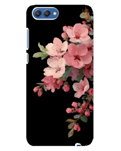 Чехол для Huawei Honor 10 (COL-AL00) с картинкой «Розовая ветка сакуры»