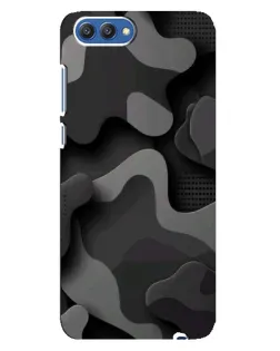 Чохол для Huawei Honor 10 (COL-AL00) з картинкою «Темний абстрактний камуфляж» Чохол для Huawei Honor 10 (COL-AL00) з картинкою «Темний абстрактний камуфляж»