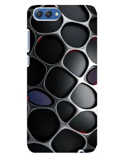 Чехол для Huawei Honor 10 (COL-AL00) с картинкой «Объемная темная решетка» Чехол для Huawei Honor 10 (COL-AL00) с картинкой «Объемная темная решетка»