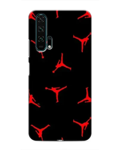 Чехол для Huawei Honor 20 Pro с картинкой «Jordan Red Pattern»
