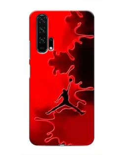 Чехол для Huawei Honor 20 Pro с картинкой «Jordan Red Smoke»