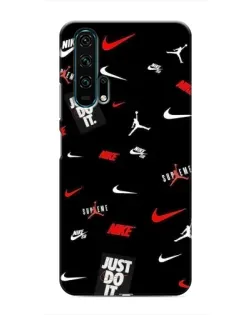 Чехол для Huawei Honor 20 Pro с картинкой «Nike Mix Pattern»