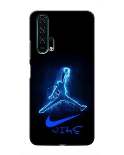 Чехол для Huawei Honor 20 Pro с картинкой «Jordan Neon Blue»