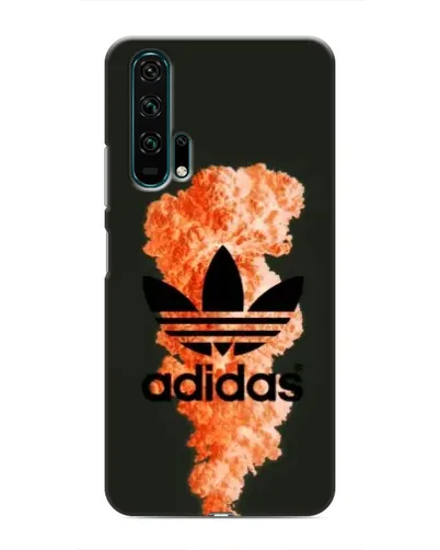 Чехол для Huawei Honor 20 Pro с картинкой «Оранжевый дым Adidas» Чехол для Huawei Honor 20 Pro с картинкой «Оранжевый дым Adidas»