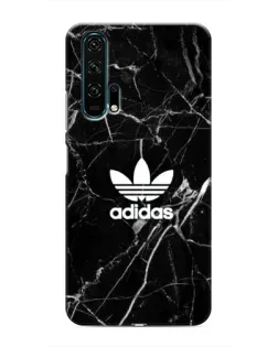 Чехол для Huawei Honor 20 Pro с картинкой «Белый мрамор Adidas»