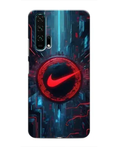 Чехол для Huawei Honor 20 Pro с картинкой «Техногенный стиль Nike» Чехол для Huawei Honor 20 Pro с картинкой «Техногенный стиль Nike»