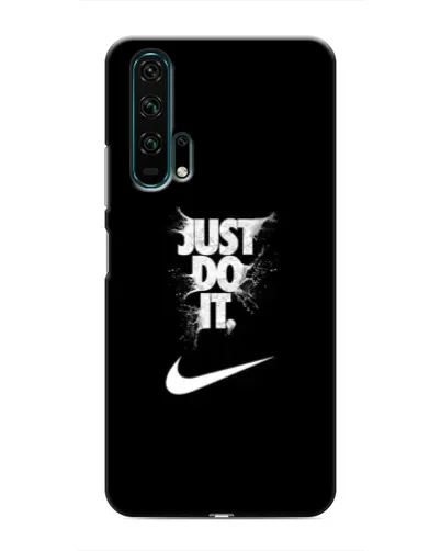 Чехол для Huawei Honor 20 Pro с картинкой «Текстовый принт Nike» Чехол для Huawei Honor 20 Pro с картинкой «Текстовый принт Nike»