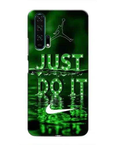 Чехол для Huawei Honor 20 Pro с картинкой «Зеленый неоновый Nike» Чехол для Huawei Honor 20 Pro с картинкой «Зеленый неоновый Nike»
