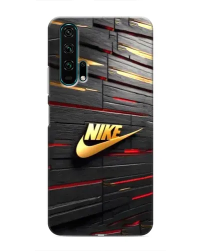 Чехол для Huawei Honor 20 Pro с картинкой «Золотой Nike на металле» Чехол для Huawei Honor 20 Pro с картинкой «Золотой Nike на металле»