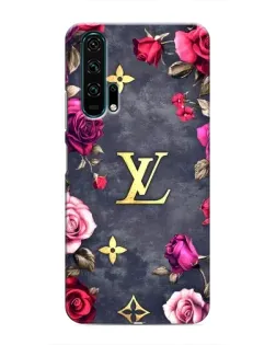 Чехол для Huawei Honor 20 Pro с картинкой «Цветочный Louis Vuitton»
