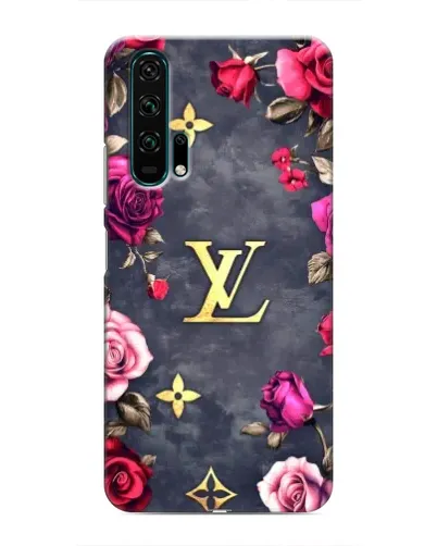 Чехол для Huawei Honor 20 Pro с картинкой «Цветочный Louis Vuitton»