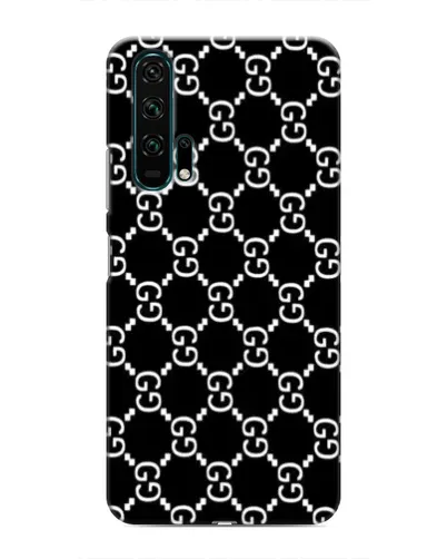 Чехол для Huawei Honor 20 Pro с картинкой «Gucci — сетчатый паттерн»