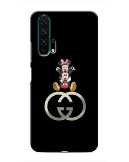Чехол для Huawei Honor 20 Pro с картинкой «Минни Маус на лого» Чехол для Huawei Honor 20 Pro с картинкой «Минни Маус на лого»