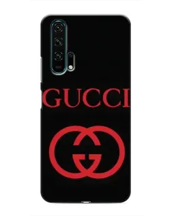 Чехол для Huawei Honor 20 Pro с картинкой «Gucci — красный логотип» Чехол для Huawei Honor 20 Pro с картинкой «Gucci — красный логотип»