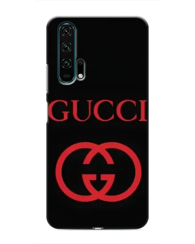 Чехол для Huawei Honor 20 Pro с картинкой «Gucci — красный логотип»