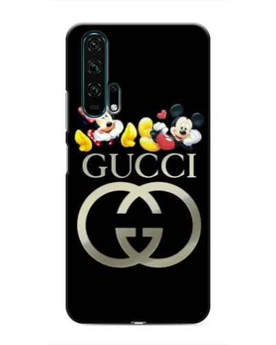 Чехол для Huawei Honor 20 Pro с картинкой «Gucci — герои Disney»