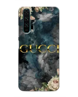 Чехол для Huawei Honor 20 Pro с картинкой «Абстрактные цветы Gucci» Чехол для Huawei Honor 20 Pro с картинкой «Абстрактные цветы Gucci»