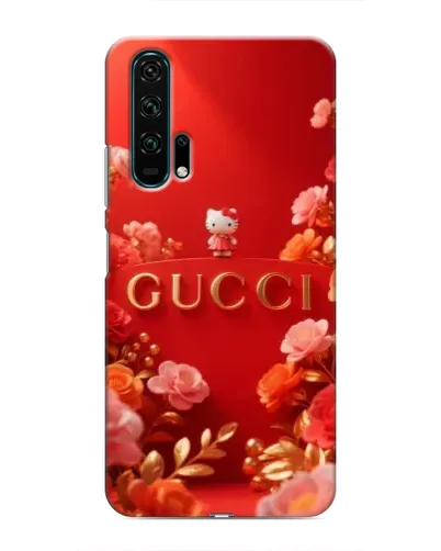 Чехол для Huawei Honor 20 Pro с картинкой «Gucci — золотой сад»