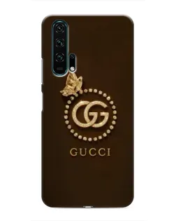 Чехол для Huawei Honor 20 Pro с картинкой «Gucci — золотая бабочка» Чехол для Huawei Honor 20 Pro с картинкой «Gucci — золотая бабочка»
