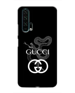 Чехол для Huawei Honor 20 Pro с картинкой «Gucci — серебряная змея» Чехол для Huawei Honor 20 Pro с картинкой «Gucci — серебряная змея»