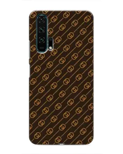 Чехол для Huawei Honor 20 Pro с картинкой «Gucci — золотые диагонали» Чехол для Huawei Honor 20 Pro с картинкой «Gucci — золотые диагонали»