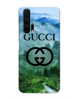 Чехол для Huawei Honor 20 Pro с картинкой «Gucci — горный пейзаж» Чехол для Huawei Honor 20 Pro с картинкой «Gucci — горный пейзаж»