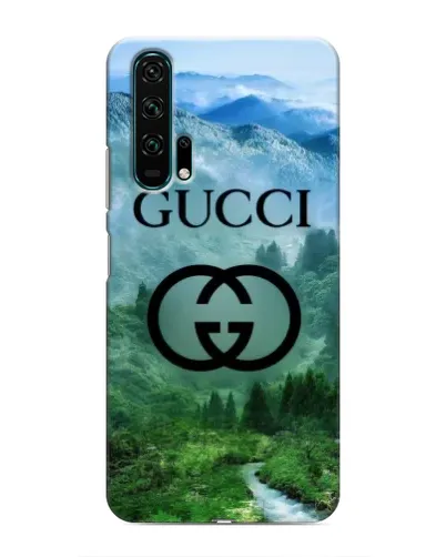Чехол для Huawei Honor 20 Pro с картинкой «Gucci — горный пейзаж»