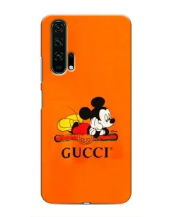 Чехол для Huawei Honor 20 Pro с картинкой «Микки Маус Gucci — оранж» Чехол для Huawei Honor 20 Pro с картинкой «Микки Маус Gucci — оранж»