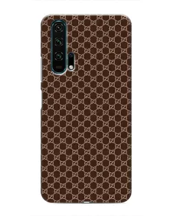Чехол для Huawei Honor 20 Pro с картинкой «Gucci — шоколадная сетка» Чехол для Huawei Honor 20 Pro с картинкой «Gucci — шоколадная сетка»