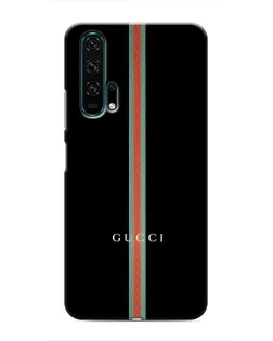 Чехол для Huawei Honor 20 Pro с картинкой «Gucci — строгая линия» Чехол для Huawei Honor 20 Pro с картинкой «Gucci — строгая линия»