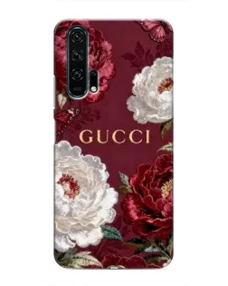 Чехол для Huawei Honor 20 Pro с картинкой «Gucci — бордовые розы» Чехол для Huawei Honor 20 Pro с картинкой «Gucci — бордовые розы»