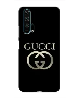 Чехол для Huawei Honor 20 Pro с картинкой «Gucci — золото на черном» Чехол для Huawei Honor 20 Pro с картинкой «Gucci — золото на черном»