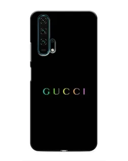 Чехол для Huawei Honor 20 Pro с картинкой «Gucci — неоновый минимализм» Чехол для Huawei Honor 20 Pro с картинкой «Gucci — неоновый минимализм»