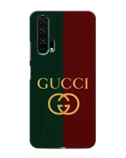 Чехол для Huawei Honor 20 Pro с картинкой «Gucci — темно-зеленый градиент» Чехол для Huawei Honor 20 Pro с картинкой «Gucci — темно-зеленый градиент»