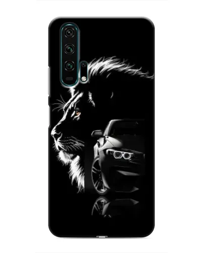 Чехол для Huawei Honor 20 Pro с картинкой «BMW и лев»