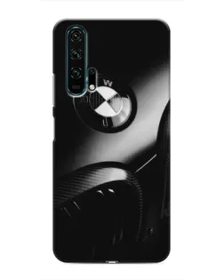Чехол для Huawei Honor 20 Pro с картинкой «Эмблема BMW — макро»