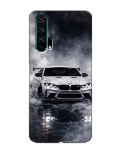 Чехол для Huawei Honor 20 Pro с картинкой «BMW сквозь туман»