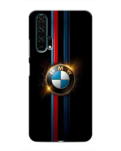 Чехол для Huawei Honor 20 Pro с картинкой «BMW M-Power неон»