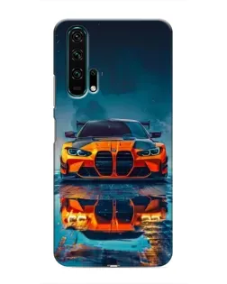 Чехол для Huawei Honor 20 Pro с картинкой «BMW — золотая эмблема»