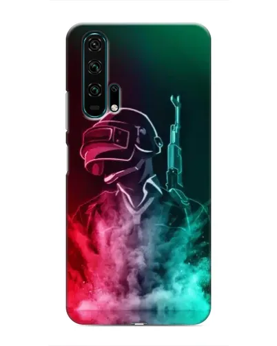 Чехол для Huawei Honor 20 Pro с картинкой «PUBG — огненный воин» Чехол для Huawei Honor 20 Pro с картинкой «PUBG — огненный воин»