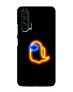 Чехол для Huawei Honor 20 Pro с картинкой «Among Us неоновое сияние»