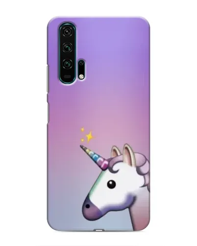 Чехол для Huawei Honor 20 Pro с картинкой «Единорог градиент»