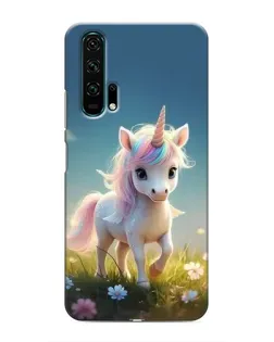 Чехол для Huawei Honor 20 Pro с картинкой «Единорог на поляне» Чехол для Huawei Honor 20 Pro с картинкой «Единорог на поляне»