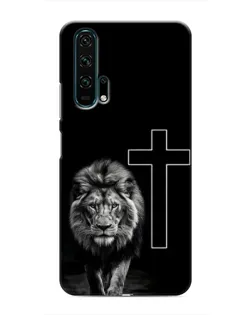 Чехол для Huawei Honor 20 Pro с картинкой «Лев и Крест»